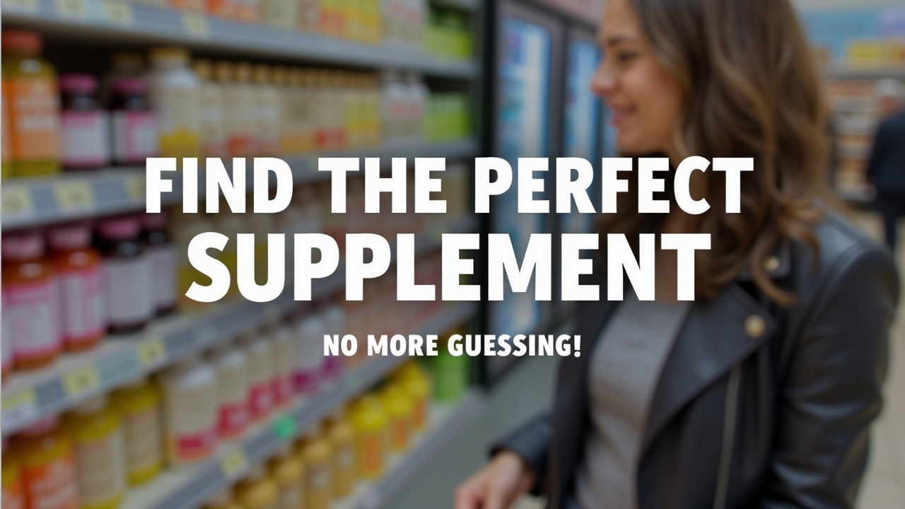 finding the perfect supplement