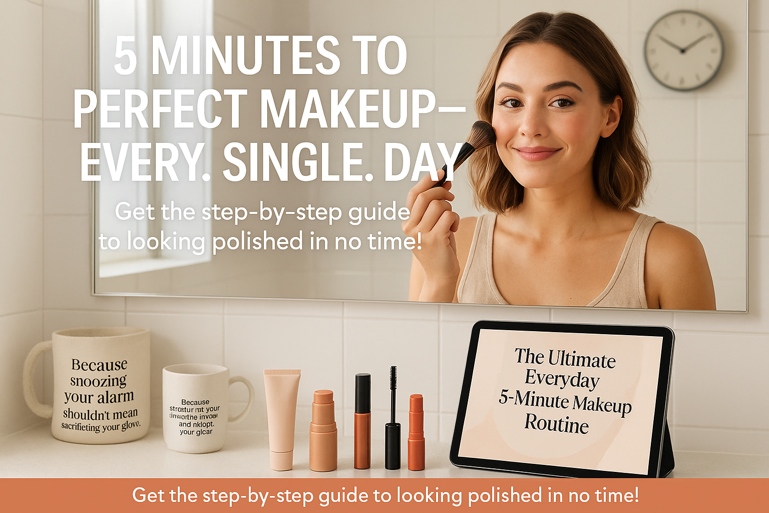 5 minute makeup routine