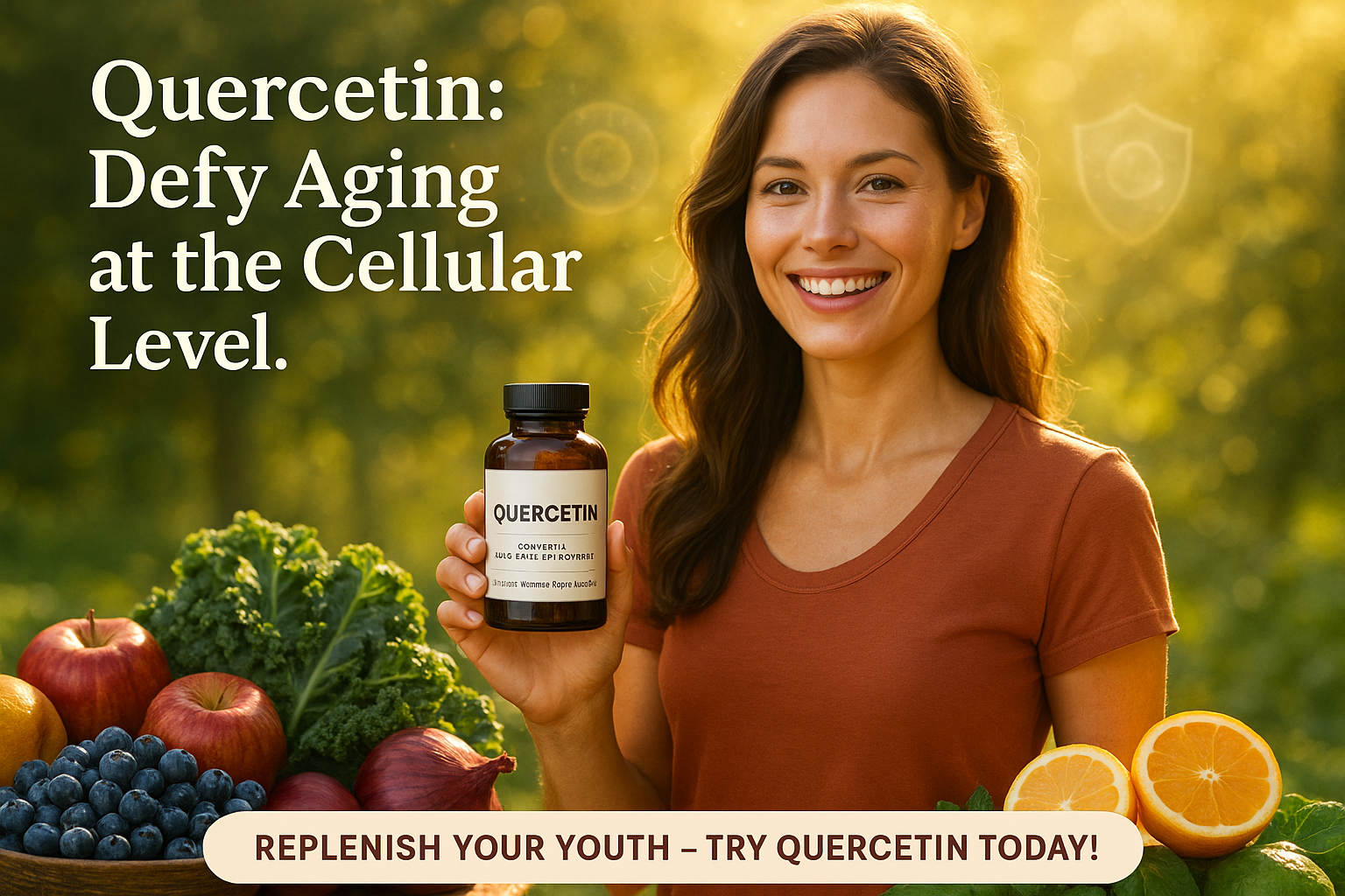quercetin for anti-aging